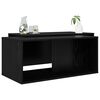vidaXL Ensemble de tables basses 2 pcs Ch&ecirc;ne noir Bois d'ing&eacute;nierie