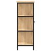 vidaXL Buffet Ch&ecirc;ne Sonoma 70x30x80 cm Bois d'ing&eacute;nierie