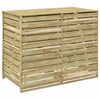 vidaXL Abri pour poubelles roulantes pour 2 bacs 240 L