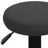 vidaXL Tabourets de bar lot de 2 Noir Velours