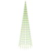 vidaXL Sapin de No&euml;l sur m&acirc;t de drapeau 1134 LED Color&eacute;es 800 cm