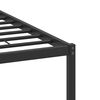 vidaXL Cadre de lit sans matelas ch&ecirc;ne fum&eacute; 120x200 cm bois ing&eacute;nierie
