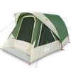 vidaXL Tente de camping de cabine 4 personnes vert imperm&eacute;able