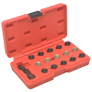 vidaXL Kit r&eacute;paration filetage bougie de pr&eacute;chauffage 16 pcs M14x1,25
