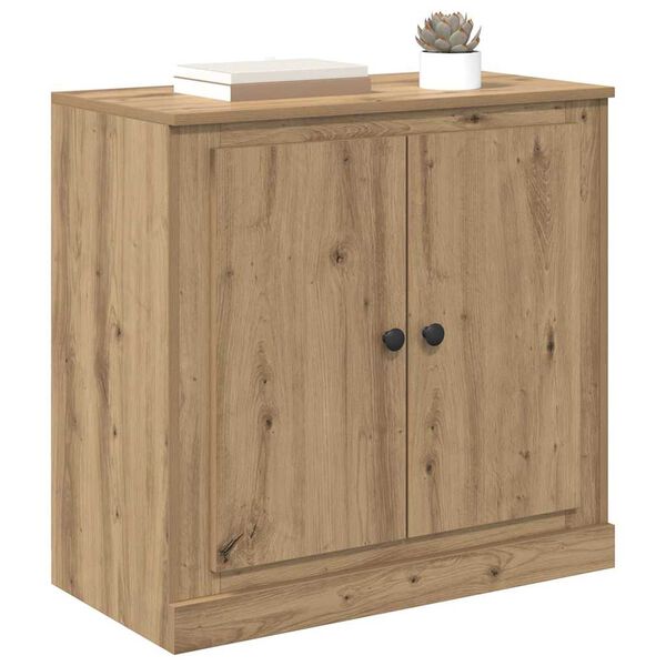 vidaXL Buffet Ch&ecirc;ne artisanal 70 x 35,5 x 67,5 cm Bois d'ing&eacute;nierie