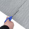 vidaXL Tapis de tente gris clair 6x2,5 m
