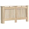 vidaXL Cache-radiateur 152x19x81,5 cm bois d'ing&eacute;nierie