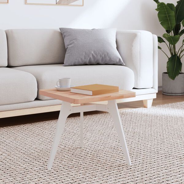 vidaXL Dessus de table 40x40x2,5 cm carré bois massif de hêtre