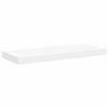 vidaXL &Eacute;tag&egrave;res murales flottantes 2 pcs blanc 60x23,5x3,8 cm MDF