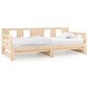 vidaXL Lit coulissant sans matelas bois de pin massif 2x(90x200) cm