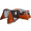 vidaXL Tente familiale 20 personnes 20 personne Gris et orange