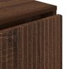 vidaXL Buffet Ch&ecirc;ne brun 79,5 x 33 x 82 cm Bois d'ing&eacute;nierie