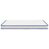 vidaXL Matelas Blanc 200 x 180 x 17 cm Mousse PU