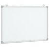 vidaXL Tableau blanc magn&eacute;tique 40x30x1,7 cm aluminium