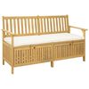 vidaXL Banc de rangement 2 -Seater 148 x 63 x 84 cm Rectangulaire
