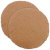 vidaXL Housse de coussin 2 pc HEERLEN Beige &Oslash; 60 cm Boucl&eacute;