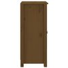 vidaXL Buffet marron miel 39x35x80 cm bois massif de pin