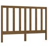 vidaXL T&ecirc;te de lit Marron miel 166x4x100 cm Bois massif de pin
