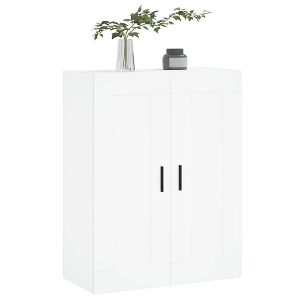 vidaXL Armoire murale blanc 69,5x34x90 cm bois d'ingénierie