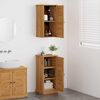 vidaXL Ensemble de mobilier de salle de bain avec &eacute;tag&egrave;re VIGO 2 pcs