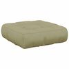 vidaXL Coussin de si&egrave;ge 1 pi&egrave;ce VIANEN 100 % polyester Vert clair