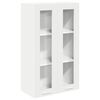 vidaXL Armoire suspendue Blanc 60 x 31 x 100 cm Bois d'ing&eacute;nierie