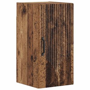 vidaXL Armoire murale de salle de bain HOORN Bois ancien