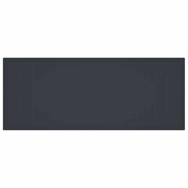 vidaXL Ensemble de salle &agrave; manger pour jardin 9 pcs Anthracite