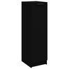 vidaXL Armoire &agrave; chaussures noir 30x35x100 cm bois d'ing&eacute;nierie