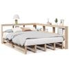 vidaXL Lit biblioth&egrave;que sans matelas 140x200 cm bois massif de pin