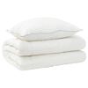 vidaXL Ensemble de couette et d'oreiller 2 pc 140x200 cm 4 saisons