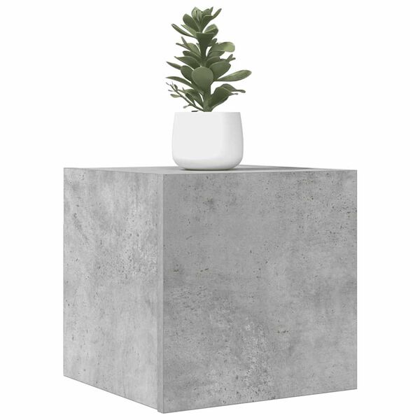 vidaXL Meubles TV muraux 4 pcs Gris b&eacute;ton 30,5x30x30 cm