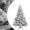vidaXL Arbre de No&euml;l Artificiel avec Boule 120 cm 150 LED Blanc chaud