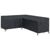 vidaXL Housse pour meubles 250 x 180 x 80 cm Tissu Oxford 420D Forme L