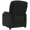 vidaXL Fauteuil de massage Noir Similicuir