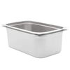 vidaXL R&eacute;cipients Gastronorm 2 pcs GN 1/1 200 mm Acier inoxydable