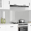 vidaXL Protection de cuisine Transparent 80 x 60 cm verre trempé