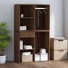 vidaXL Armoire de dressing Ch&ecirc;ne marron 80x40x65 cm Bois d'ing&eacute;nierie