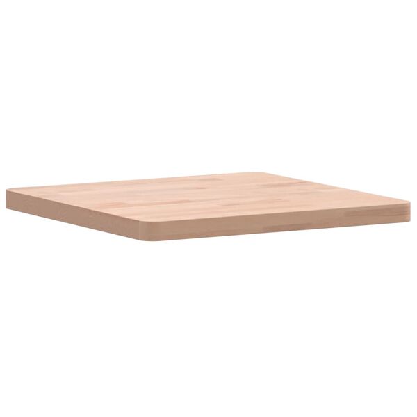vidaXL Dessus de table 40x40x2,5 cm carré bois massif de hêtre