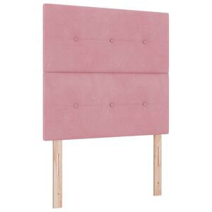vidaXL T&ecirc;te de lit avec t&ecirc;te de lit Rose 80 cm Cuir synth&eacute;tique
