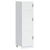 vidaXL Armoire de cuisine Porto blanc bois d'ing&eacute;nierie