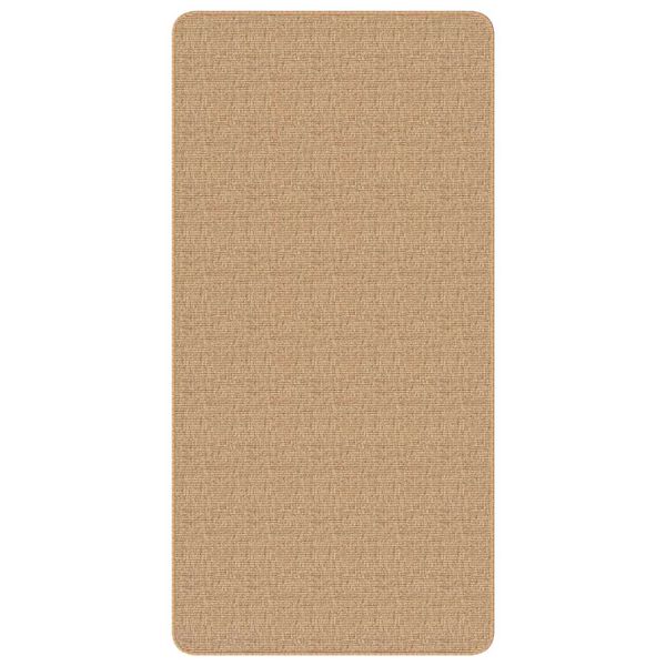 vidaXL Tapis en jute avec support en latex 80x160 cm Naturel