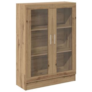 vidaXL Biblioth&egrave;que ch&ecirc;ne artisanal 82,5x30,5x115 cm bois d'ing&eacute;nierie
