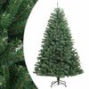 vidaXL Sapin de No&euml;l artificiel &agrave; charni&egrave;res avec support vert 180 cm