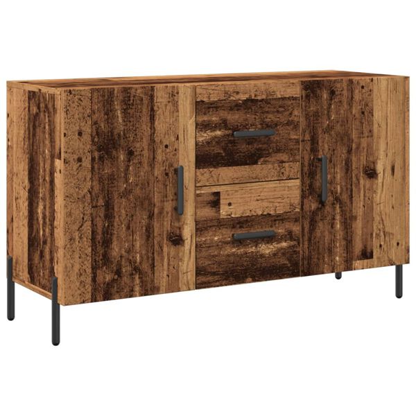 vidaXL Buffet vieux bois 100x36x60 cm bois d'ing&eacute;nierie