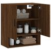 vidaXL Armoire murale chêne marron 60x31x70 cm bois d'ingénierie