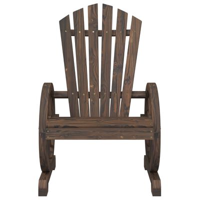 vidaXL Chaises de jardin Adirondack lot de 4 bois de sapin massif