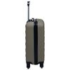 vidaXL Valise rigide Anthracite ABS