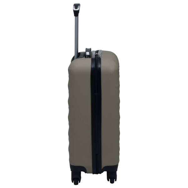 vidaXL Valise rigide Anthracite ABS