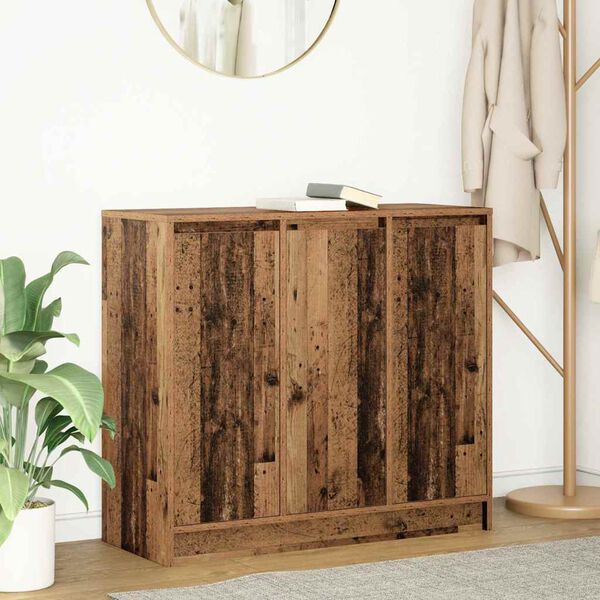vidaXL Buffet vieux bois 85x34x76 cm bois d'ing&eacute;nierie
